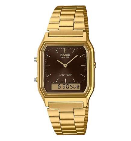 Orologio Uomo Casio AQ-230GA-5AMQYES Marrone