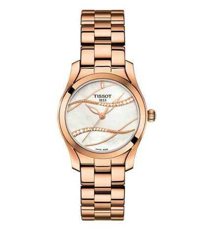 Orologio Donna Tissot T-WAVE W-DIAMONDS (Ø 30 mm)
