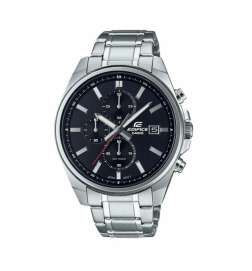 Orologio Uomo Casio EFV-610D-1AVUEF Nero Argentato