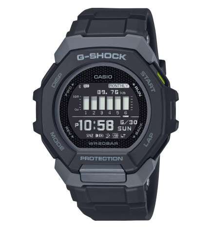 Montre Homme Casio G-Shock G SQUAD -  SUNNY SIDE STYLE Noir (Ø 47,5 mm)