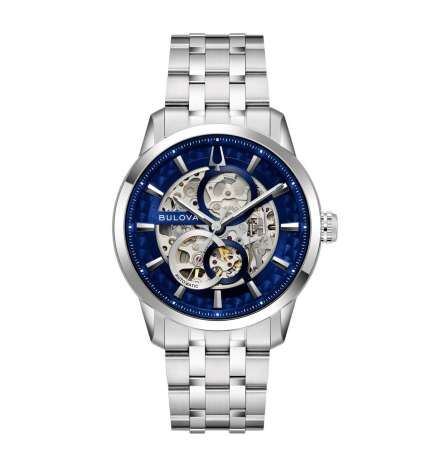Orologio Uomo Bulova 96A331 Argentato