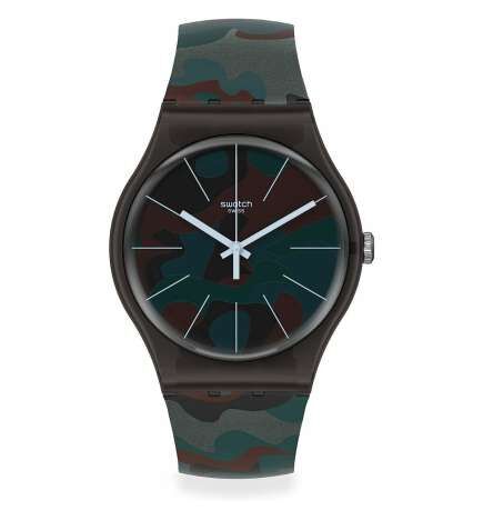 Orologio Uomo Swatch CAMOUCITY (Ø 41 mm)