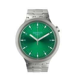 Orologio Uomo Swatch SB07S101G Verde Argentato (Ø 47 mm)