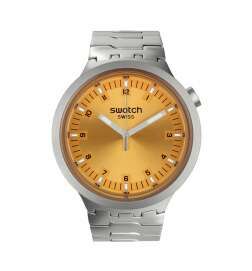 Orologio Uomo Swatch SB07S103G Giallo Argentato (Ø 47 mm)