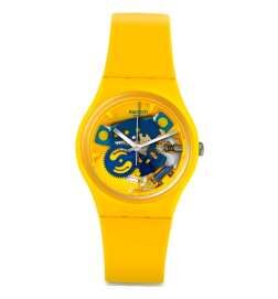 Orologio Uomo Swatch GJ136 (Ø 36 mm) Giallo