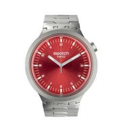 Orologio Unisex Swatch SB07S104G Nero Argentato (Ø 47 mm)