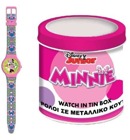 Orologio Bambini Minnie Mouse MINNIE  - TIN BOX Ø 33 mm