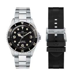 Orologio Uomo Philip Watch R8223216008 Nero Argentato