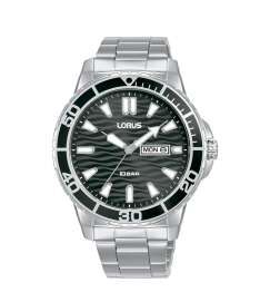 Orologio Uomo Lorus RH355AX9 Nero Argentato