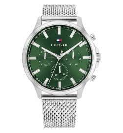 Orologio Uomo Tommy Hilfiger 1683474 Verde Argentato