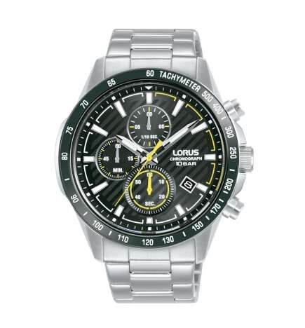 Orologio Uomo Lorus RM397HX9 Nero Argentato