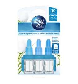 Electric Air Freshener Refills Ambi Pur 3Volution Nubes de Algodón 20 ml