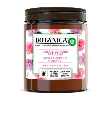 Candela Profumata Air Wick Botanica Geranio Rose 205 g
