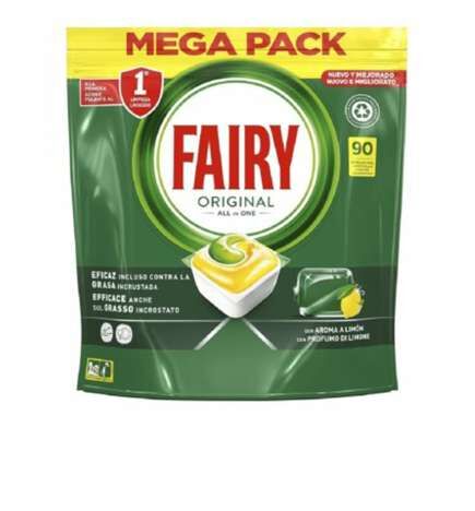 Pastiglie per lavastoviglie Fairy Original 90 Capsule