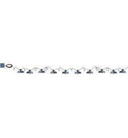 Ghirlanda di Luci LED Rio Grigio LED 20