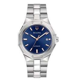 Reloj Hombre Bulova 96B463 Plateado