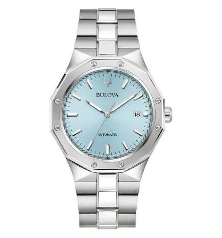 Orologio Uomo Bulova 96B462 Argentato