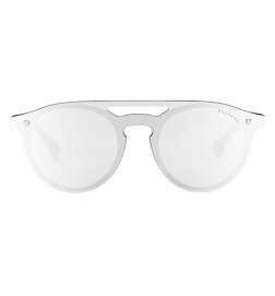 Unisex Sunglasses Paltons Sunglasses Natuna Silver Black Silver Ø 49 mm