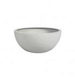 Vaso EDA Bianco Plastica Ø 30 cm
