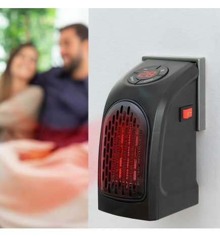 Mini Termoventilatore con Spina Portatile Heatpod InnovaGoods 400 W