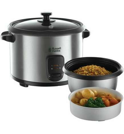 cuociriso Russell Hobbs 19750-56 Grigio Acciaio inossidabile 700 W 1,8 L (Ricondizionati B)