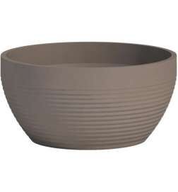 Vaso Garden ID Taupé 25 x 12 cm
