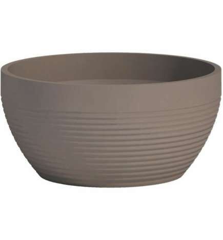 Vaso Garden ID Taupé 25 x 12 cm