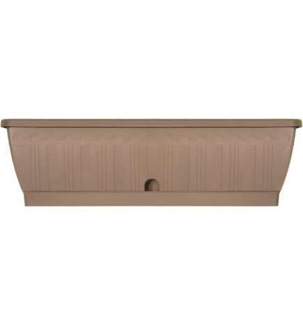 Vaso Autoirrigante Garden ID Taupé 60 cm