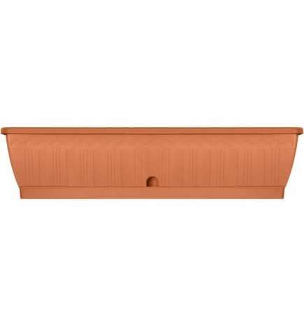 Vaso Autoirrigante Garden ID Terracotta 80 cm
