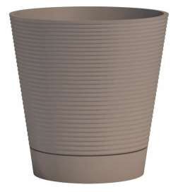 Vaso Autoirrigante Garden ID Taupé 40 cm
