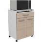 Occasional Furniture Oslo White Oak 60 x 44 x 81 cm
