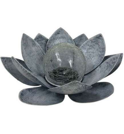 Lampada da tavolo Galix Waterlily Grigio