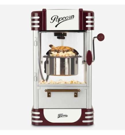 Macchina per pop-corn Hkoenig Rosso Granato