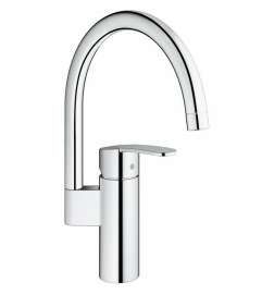 Kitchen Tap Grohe Wave Cosmopolitan - 32449001 Forma a C Metallo
