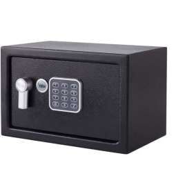 Cassaforte con Serratura Elettronica Yale Nero 8,6 L 20 x 31 x 20 cm Acciaio