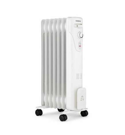 Radiador de Aceite (7 cuerpos) Oceanic Blanco 1500 W