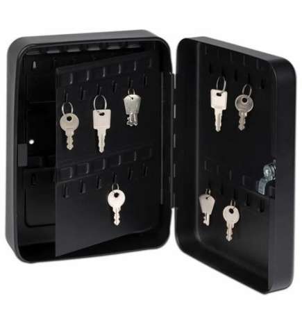 Armadietto portachiavi Yale Nero 30 x 24 x 8 cm