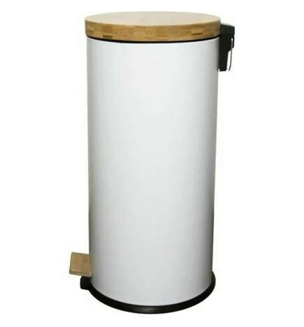 Secchio per la Spazzatura Kitchen Move   Bianco 30 L