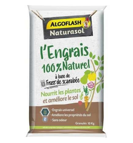 Fertilizzante per piante Algoflash Naturasol 10 kg