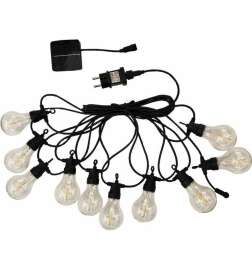 Ghirlanda di Luci LED Lumisky Nero E27