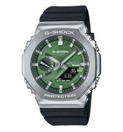 Orologio Uomo Casio G-Shock GBM-2100A-1A3ER Nero Verde (Ø 44,5 mm)