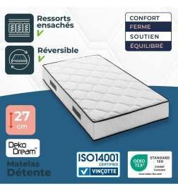 Viscoelastic Mattress Somnis Beeding 90 x 190 cm