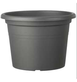 Vaso Deroma Cilindro Antracite Iniettato Rotonda Ø 50 cm 50 x 35 cm