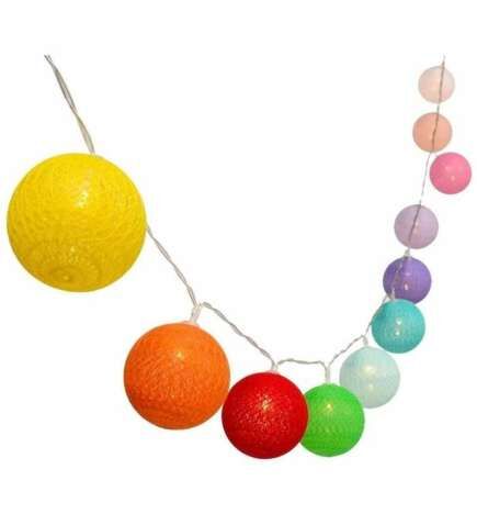 Ghirlanda di Luci LED Lumisky Mimy Multicolore 3,8 m 10