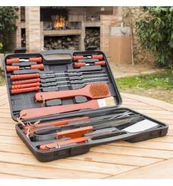 Barbecue Case Barbecase InnovaGoods 18 Pieces