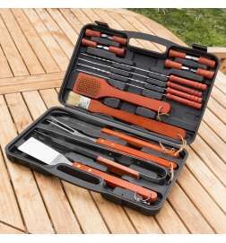 Barbecue Case Barbecase InnovaGoods 18 Pieces