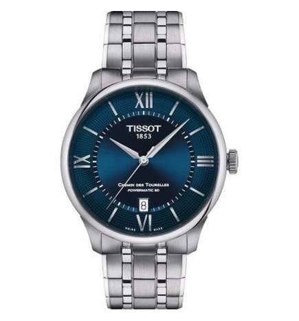 Orologio Uomo Tissot CHEMIN DES TOURELLES POWERMATIC 80 (Ø 39 mm)