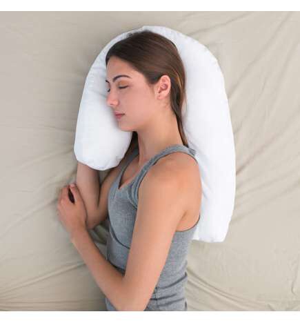 Ergonomisch U-vormig Zijslaapkussen Slupill InnovaGoods