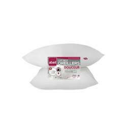 Almohada Abeil Blanco 60 x 60 cm (2 Unidades)