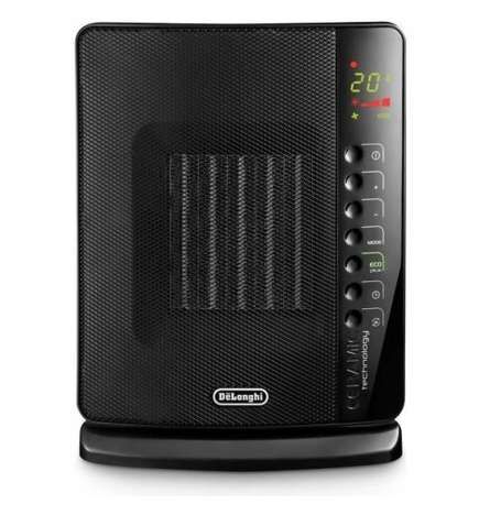 Riscaldamento Ceramico Elettrico DeLonghi Nero 2400 W